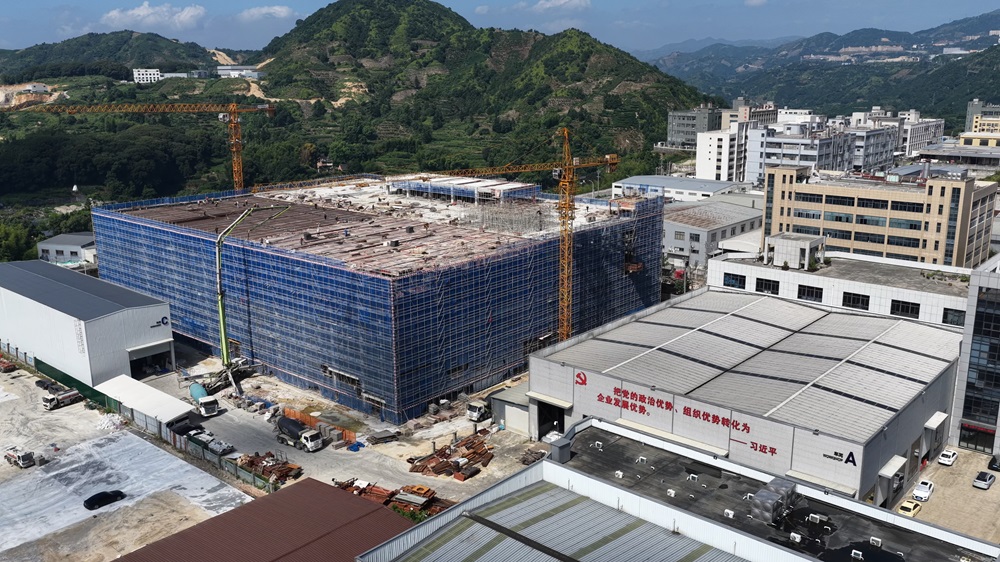 福建昶泓印刷机械二期项目预计8月5日全面封顶